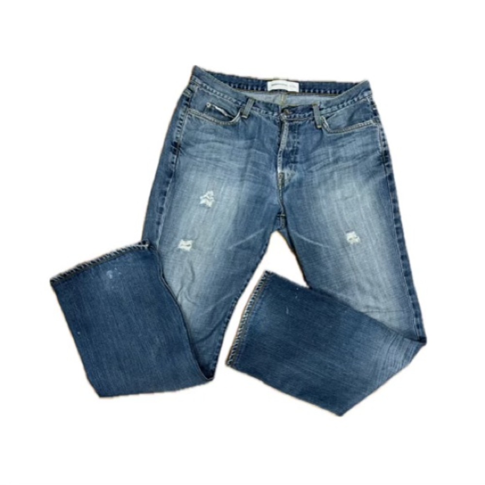 Paper Denim & Cloth men's jeans. 34x30 Distressed denim.